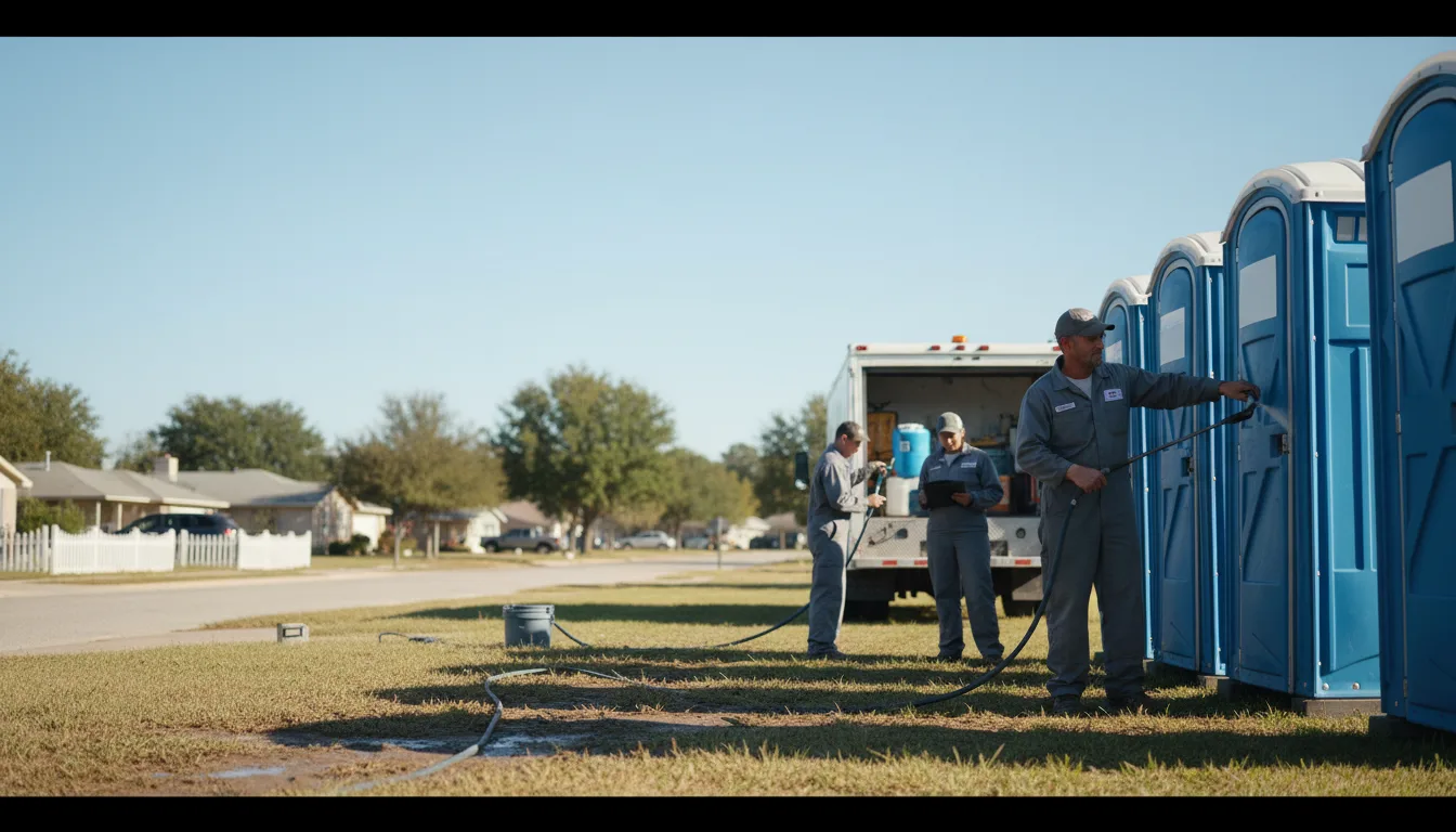 Long-Term Portable Toilet Rental in Onley, VA near me